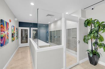 Modern mail room
